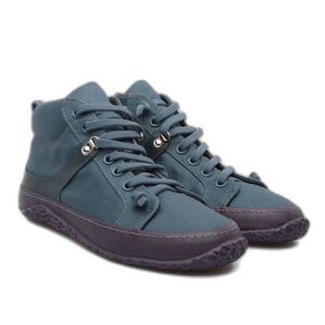 CAMPER Women's Capas Ankle Boots Zippers Blue Black 37